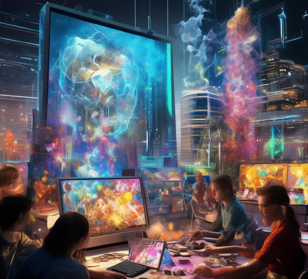 科技赋能创意，一场科技与艺术的融合盛宴——创新创意作品名称的诞生与未来展望